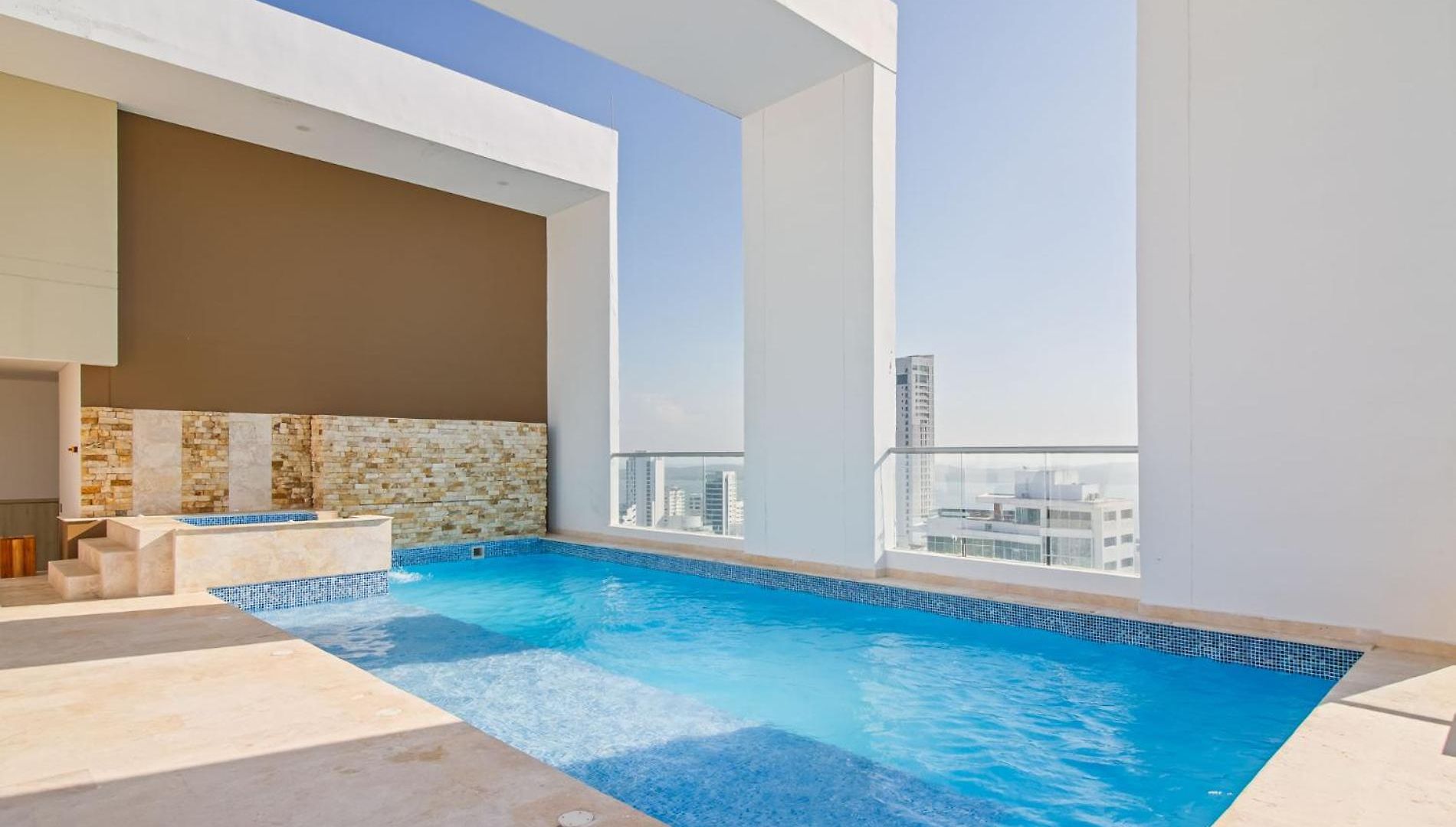 Encantador Duplex En Bocagrande Confort Y Descanso Frente Al Mar Apartahotel *